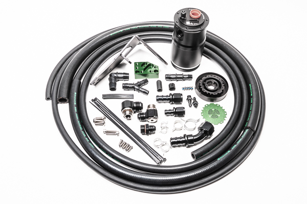 Radium Engineering — Radium Engineering 2015+ Subaru STi Air Oil Separator-Return Kit - view 2